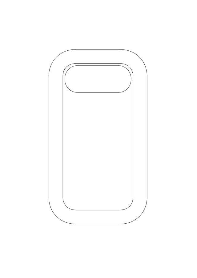 Plantilla de personalización de iPhone 17 AIR