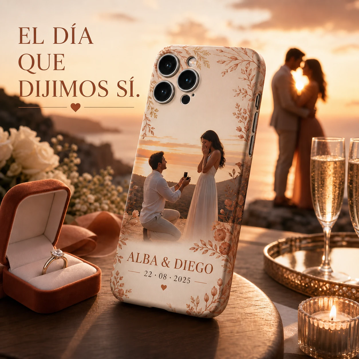 Pareja y mascota